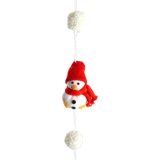 Snowman Garland 1.6mtr *ETA Nov